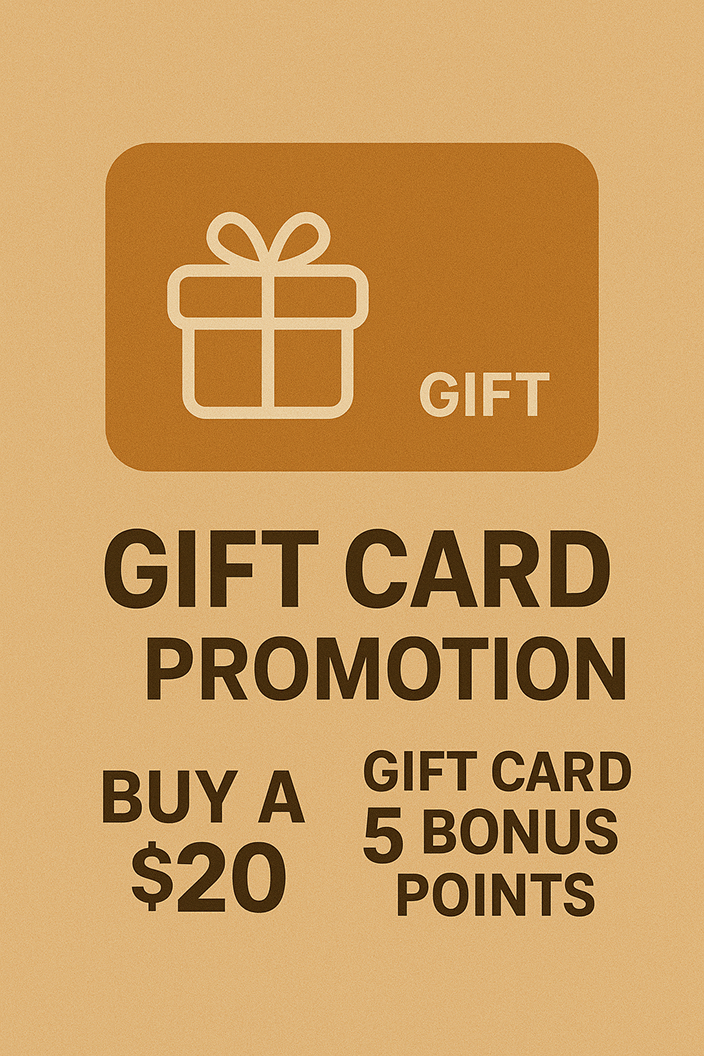Gift Card Bonus